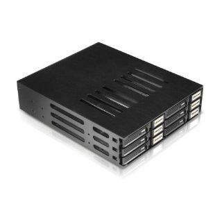 iStarUSA BPU 126 SA Black Aluminum 1 x 5.25 to 6 x 2.5 SATA 6.0 Gb/s Hot Swap Cage Computers & Accessories