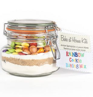 rainbow cookie baking mix by bake at home kits