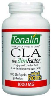 Natural factors cla tonalin linoleic acid 180 softgels ( Multi Pack) Health & Personal Care
