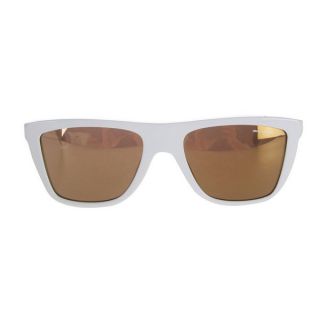 Arnette Agent Sunglasses White/Brown Mirror Bronze Lens