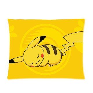 Custom Pikachu Pillowcase 20"x26" Pillow Protector Cover WPL 126  