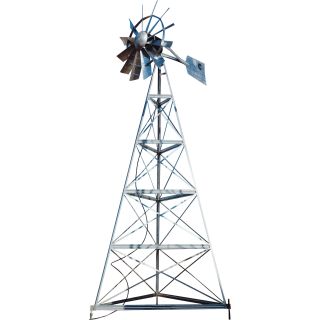Outdoor Water Solutions Deluxe Aeration Windmill System — 20ft. Windmill, Model# AWS0049  Windmill Aerators