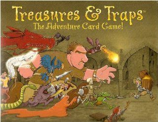 Treasures and Traps  The Adventure Card Game Toys & Games