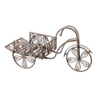 Sterling Industries 125 030 Bicycle Tissue Holder Planter Cisco Grey