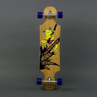Madrid Animal Bamboo 37.125'' Frog Complete  Longboard Skateboards  Sports & Outdoors