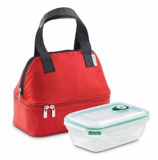 FreshVac LP1 125 LunchpacPre Round, Red Lunch Boxes Kitchen & Dining