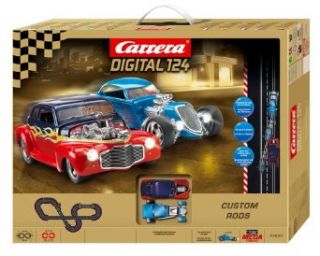 Carrera Digital 124 Custom Rods Slot Car Set Toys & Games
