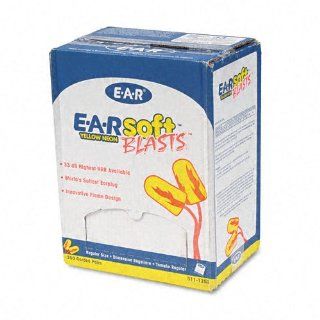 Aearo EAR  E A Rsoft Blasts Ear Plugs, Corded, Foam, Yellow Neon, 200 Pairs per Box    Sold as 2 Packs of   200   /   Total of 400 Each Health & Personal Care
