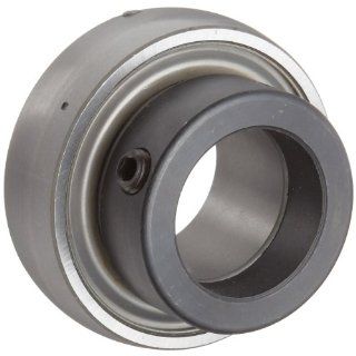 Browning VE 124 Ball Bearing Insert, Eccentric Lock, Regreasable, Contact Seal, Steel, 1 1/2" Bore, 80mm OD, 22 mm Outer Ring Width