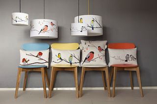 bullfinch lampshade by lorna syson