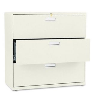 HON 600 Series 42 W Three Drawer Lateral File