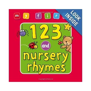 My First 123 and Nursery Rhymes Bumper Board Book 123 and Nursery Rhymes (My First Bumper Deluxe) Anna Award, Duck Egg Blue 9781841357591 Books