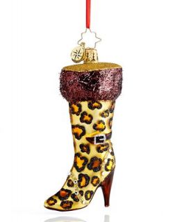 Christopher Radko Very Best Boots Ornament   Leopard   Holiday Lane