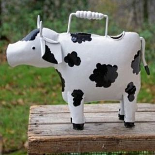 cow watering can by country garden gifts