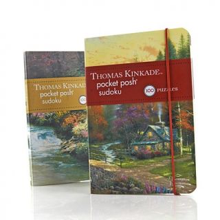 Thomas Kinkade Pocket Posh Sudoku Puzzle Books
