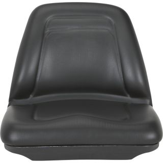 A & I Deluxe Midback Utility Seat — Black, Model# TM555BL  Lawn Tractor   Utility Vehicle Seats