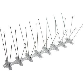 Bird-B-Gone Bird Spikes — Stainless Steel, 8ft.L x 5in.W, Model# NT2001-5-08  Bird Repellers