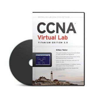CCNA Virtual Lab, Titanium Edition 3.0 (9781118431993) William Tedder Books