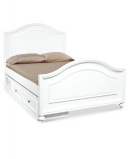 Tribeca White Full Bed   Furniture