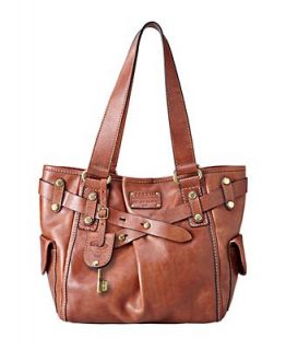 Fossil Adrina Leather Shopper   Handbags & Accessories