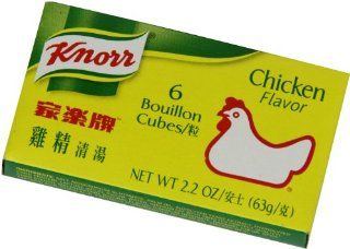 Knorr Chicken Bouillon Mix, 2.2 Ounce (Pack of 6)  Packaged Chicken Bouillons  Grocery & Gourmet Food