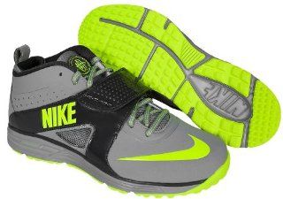 Nike Lacrosse Cleats   Nike Huarache Turf Lax   Stealth/Anthracite/Volt Lacrosse Cleats Sports & Outdoors