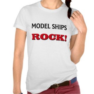 Model Ships Rock T shirt