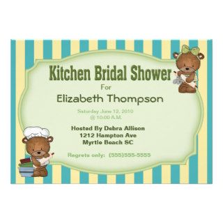 Kitchen Bridal Shower    Invitation