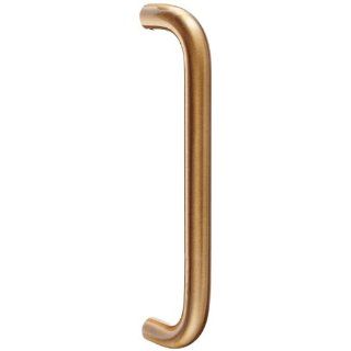 Rockwood 112BTB13.10 Bronze Straight Solid Door Pull for 1 3/4" Door, 1" Diameter x 12" CTC, Type 13 Back to Back Mount, Satin Clear Coated Finish Hardware Handles And Pulls