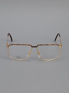 Gucci Vintage Rectangular Frame Glasses