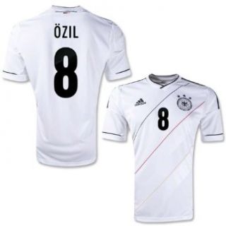 Adidas Ozil #8 Germany Home 2012 Jersey Sports & Outdoors