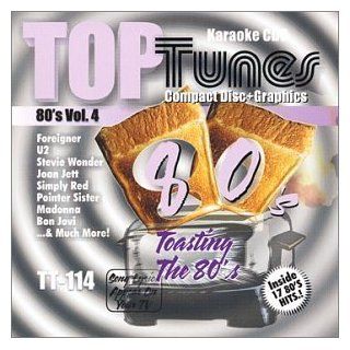 Top Tunes Karaoke CDG 80's Vol. 4 TT 114 Music