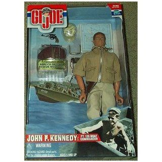 GI Joe John F. Kennedy 12" Action Figure PT 109 Boat Commander Toys & Games
