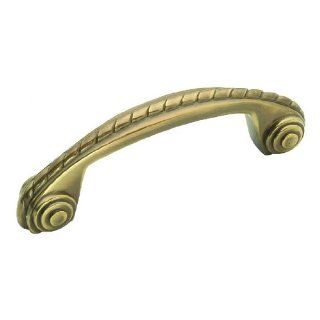 Belwith Annapolis P114 07 Sherwood Antique Brass Pull   Cabinet And Furniture Pulls  