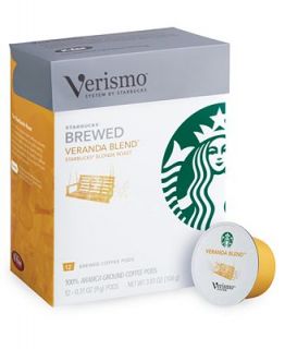 Starbucks Verismo Coffee Pods, 12 Count Veranda   Electrics   Kitchen
