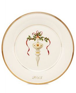 Lenox Dinnerware, 2013 Annual Holiday Accent Plate   Serveware   Dining & Entertaining