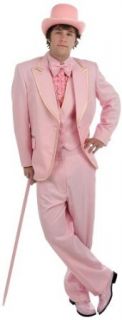 Men's Formal Pink Adult Costume Tuxedo Clothing