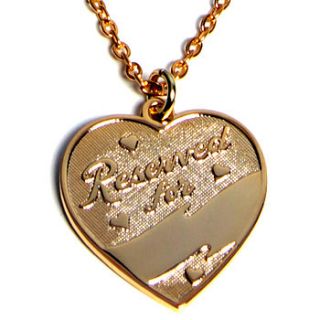 reserved for vintage style heart necklace by hannah makes things