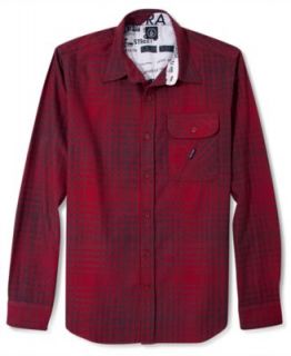 Volcom Shirt, Long Sleeve Plaid Shirt   Casual Button Down Shirts   Men