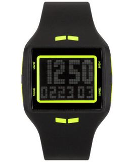 Vestal Unisex Digital Black Polyurethane Strap Watch 40mm HLMDP09   Watches   Jewelry & Watches