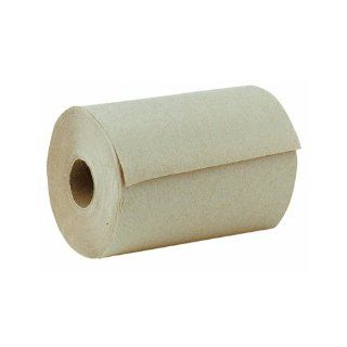 Windsoft 108 Nonperforated Paper Towel Roll, 8 x 350, Natural, 12/Carton  