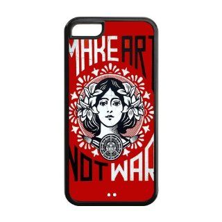 Obey Art Fantastic Design Cheap Custom Case for iPhone 5c 5c AX924118 Cell Phones & Accessories
