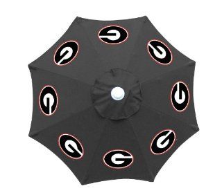 NCAA Georgia Bulldogs 108 Inch Patio Umbrella  Golf Umbrellas  Sports & Outdoors