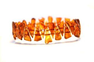 Baltic Amber Bracelet   Cognac Stretch Bracelets Jewelry