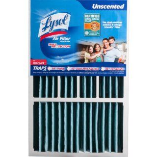 Lysol 10001 103 0013 Triple Protection Air Filter, 16 Inch x 25 Inch x 5 Inch, 3 Pack   Replacement Furnace Filters  
