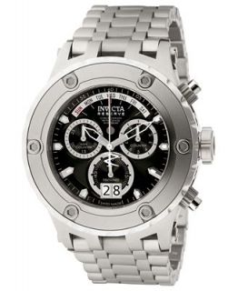 Invicta Watch, Mens Swiss Chronograph Reserve Subaqua Stainless Steel Bracelet 52mm 1566   Watches   Jewelry & Watches