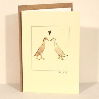 ducks in love card by penny lindop designs