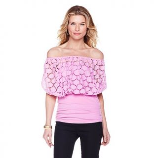 Colleen Lopez "All Eyes On You" Eyelet Top