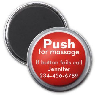 Massage Button Magnet