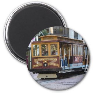 San Francisco Cable Car Refrigerator Magnet